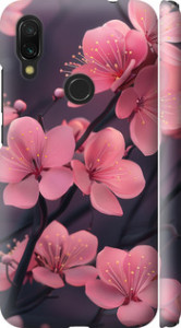 Чехол на Xiaomi Redmi 7 Пурпурная сакура 6075m-1669 (Фиолетовый) для Xiaomi Redmi 7