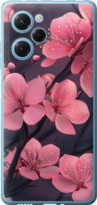 Чохол на Xiaomi Redmi Note 12 Pro Speed Пурпурна сакура 6075u-3334 (Фіолетовий)