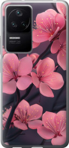 Чехол на Xiaomi Redmi K40S Пурпурная сакура 6075u-2582 (Фиолетовый)