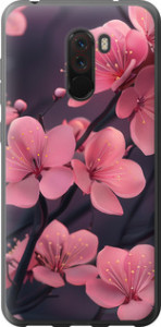 Чохол на Xiaomi Pocophone F1 Пурпурна сакура 6075u-1556 (Фіолетовий)