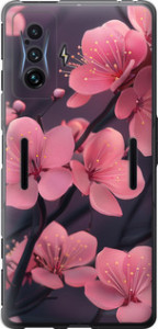 Чохол на Xiaomi Poco F4 GT Пурпурна сакура 6075u-2958 (Фіолетовий)