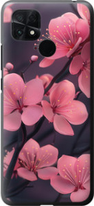Чехол на Xiaomi Poco C40 Пурпурная сакура 6075u-2701 (Фиолетовый)