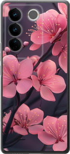 Чехол на Vivo S16 Pro Пурпурная сакура 6075u-3123 (Фиолетовый)