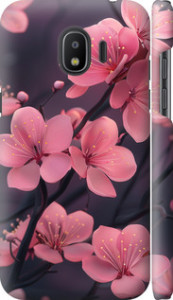 Чехол на Samsung Galaxy J2 2018 Пурпурная сакура 6075m-1351 (Фиолетовый)