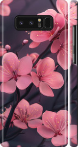 Чохол на Samsung Galaxy Note 8 Пурпурна сакура 6075m-1020 (Фіолетовий)