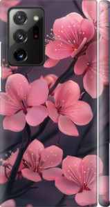 Чехол на Samsung Galaxy Note 20 Ultra Пурпурная сакура 6075m-2051 (Фиолетовый)