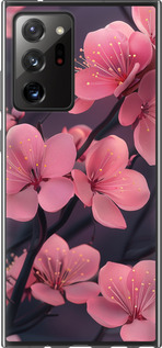 Чехол на Samsung Galaxy Note 20 Ultra Пурпурная сакура 6075u-2051 (Фиолетовый)