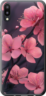 Чехол на Samsung Galaxy M10 Пурпурная сакура 6075u-1661 (Фиолетовый)