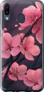 Чехол на Samsung Galaxy M20 Пурпурная сакура 6075t-1660 (Фиолетовый)