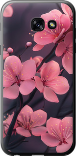 Чехол на Samsung Galaxy A5 (2017) Пурпурная сакура 6075u-444 (Фиолетовый)
