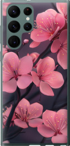 Чехол на Samsung Galaxy S22 Ultra Пурпурная сакура 6075u-2500 (Фиолетовый)