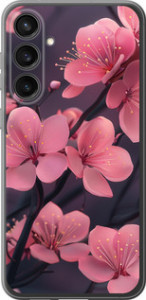 Чехол на Samsung Galaxy S23 FE Пурпурная сакура 6075u-3136 (Фиолетовый)