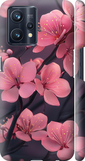 Чехол на Realme 9 Pro Plus Пурпурная сакура 6075m-2596 (Фиолетовый)