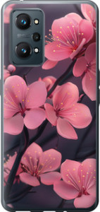 Чохол на Realme GT Neo 2 Пурпурна сакура 6075u-2489 (Фіолетовий)