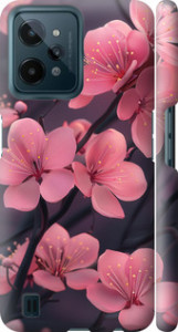 Чехол на Realme C31 Пурпурная сакура 6075m-2593 (Фиолетовый)