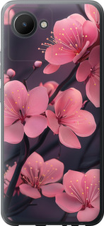 Чехол на Realme C30 Пурпурна сакура 6075u-2700 (Фіолетовий)