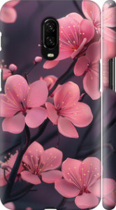 Чехол на OnePlus 6T Пурпурна сакура 6075m-1587 (Фіолетовий)
