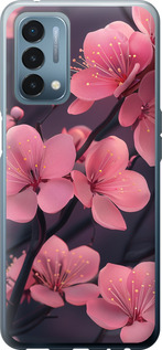 Чехол на OnePlus Nord N200 Пурпурная сакура 6075u-2384 (Фиолетовый)