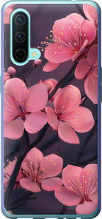 Чехол на OnePlus Nord CE Пурпурная сакура 6075u-2382 (Фиолетовый)