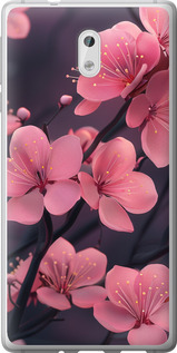 Чохол на Nokia 3 Пурпурна сакура 6075t-818 (Фіолетовий)