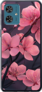 Чехол на Motorola Moto G54 Пурпурная сакура 6075u-3339 (Фиолетовый)