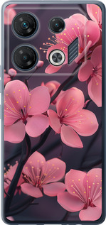 Чехол на Infinix GT 10 pro Пурпурная сакура 6075u-3172 (Фиолетовый)