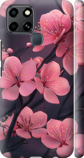 Чехол на Infinix Smart 6 Пурпурна сакура 6075m-2758 (Фіолетовий)