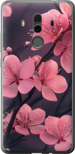 Чехол на Huawei Mate 10 Pro Пурпурная сакура 6075t-1138 (Фиолетовый)
