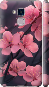 Чехол на Huawei GT3 Пурпурная сакура 6075m-472 (Фиолетовый)