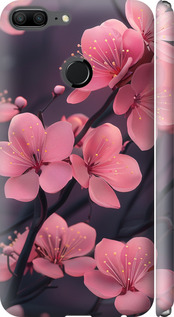 Чехол на Huawei Honor 9 Lite Пурпурная сакура 6075m-1359 (Фиолетовый)