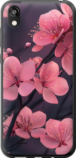 Чехол на Huawei Honor 8S Пурпурная сакура 6075t-1679 (Фиолетовый)