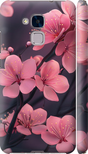 Чохол на Huawei Honor 5C Пурпурна сакура 6075m-356 (Фіолетовий)