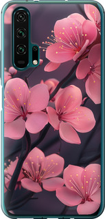 Чехол на Huawei Honor 20 Pro Пурпурная сакура 6075u-1702 (Фиолетовый)