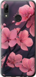 Чохол на Huawei P Smart 2019 Пурпурна сакура 6075u-1634 (Фіолетовий)