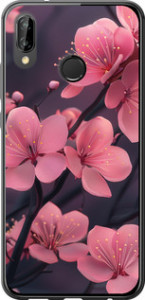 Чохол на Huawei P20 Lite Пурпурна сакура 6075t-1410 (Фіолетовий)
