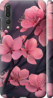 Чохол на Huawei P20 Pro Пурпурна сакура 6075m-1470 (Фіолетовий)