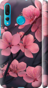 Чохол на Huawei Nova 4 Пурпурна сакура 6075m-1632 (Фіолетовий)