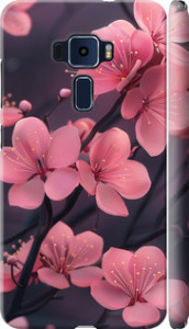 Чехол на Asus Zenfone 3 ZE552KL Пурпурная сакура 6075m-448 (Фиолетовый)