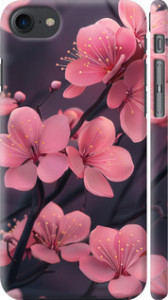 Чехол на iPhone 8 Пурпурная сакура 6075c-1031 (Фиолетовый) для iPhone 8 (4.7")