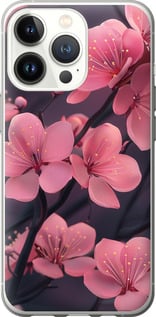 Чехол на iPhone 13 Pro Пурпурная сакура 6075u-2372 (Фиолетовый)