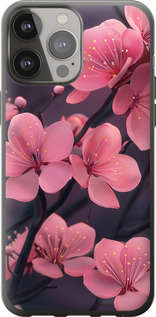 Чехол на iPhone 13 Pro Max Пурпурная сакура 6075u-2371 (Фиолетовый)
