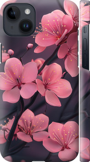 Чехол на iPhone 14 Plus Пурпурная сакура 6075m-2645 (Фиолетовый)