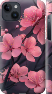 Чехол на iPhone 14 Plus Пурпурная сакура 6075m-2645 (Фиолетовый)