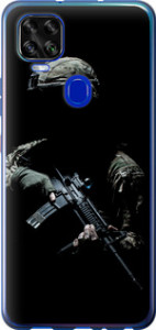 Чехол на ZTE Blade V2020 Защитник v3 5226u-2529 (Зеленый)