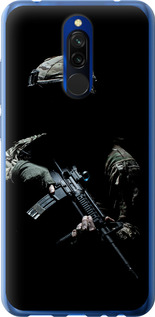 Чехол на Xiaomi Redmi 8 Защитник v3 5226t-1806 (Зеленый)