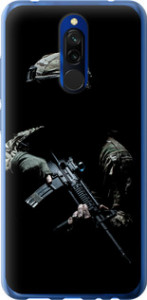 Чехол на Xiaomi Redmi 8 Защитник v3 5226u-1806 (Зеленый)