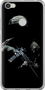 Чехол на Xiaomi Redmi Note 5A Prime Защитник v3 5226u-1063 (Зеленый)