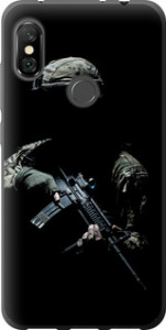 Чехол на Xiaomi Redmi Note 6 Pro Защитник v3 5226u-1551 (Зеленый)