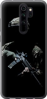 Чехол на Xiaomi Redmi Note 8 Pro Защитник v3 5226u-1783 (Зеленый)