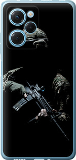Чехол на Xiaomi Redmi Note 12 Pro Speed Защитник v3 5226u-3334 (Зеленый)